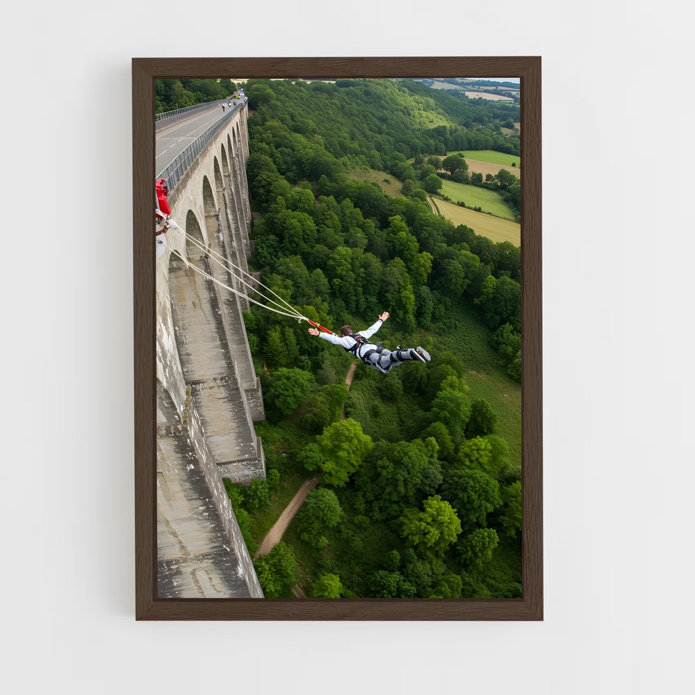 Poster L'Adrenaline du Vide – affiche Saut à l’élastique (vue 5)